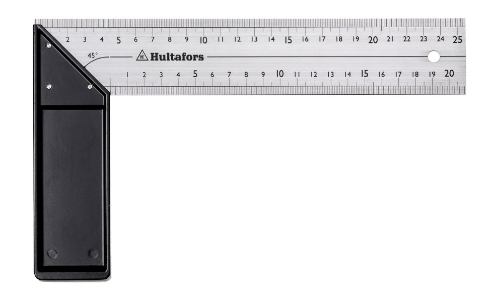 Hultafors professzionális fém 25cm-es derékszög